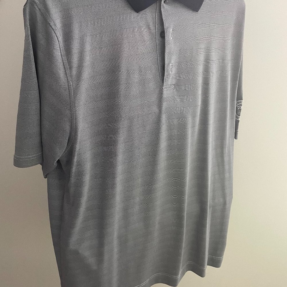 Mens Golf Shirt Footjoy XL Navy/White - SALE!